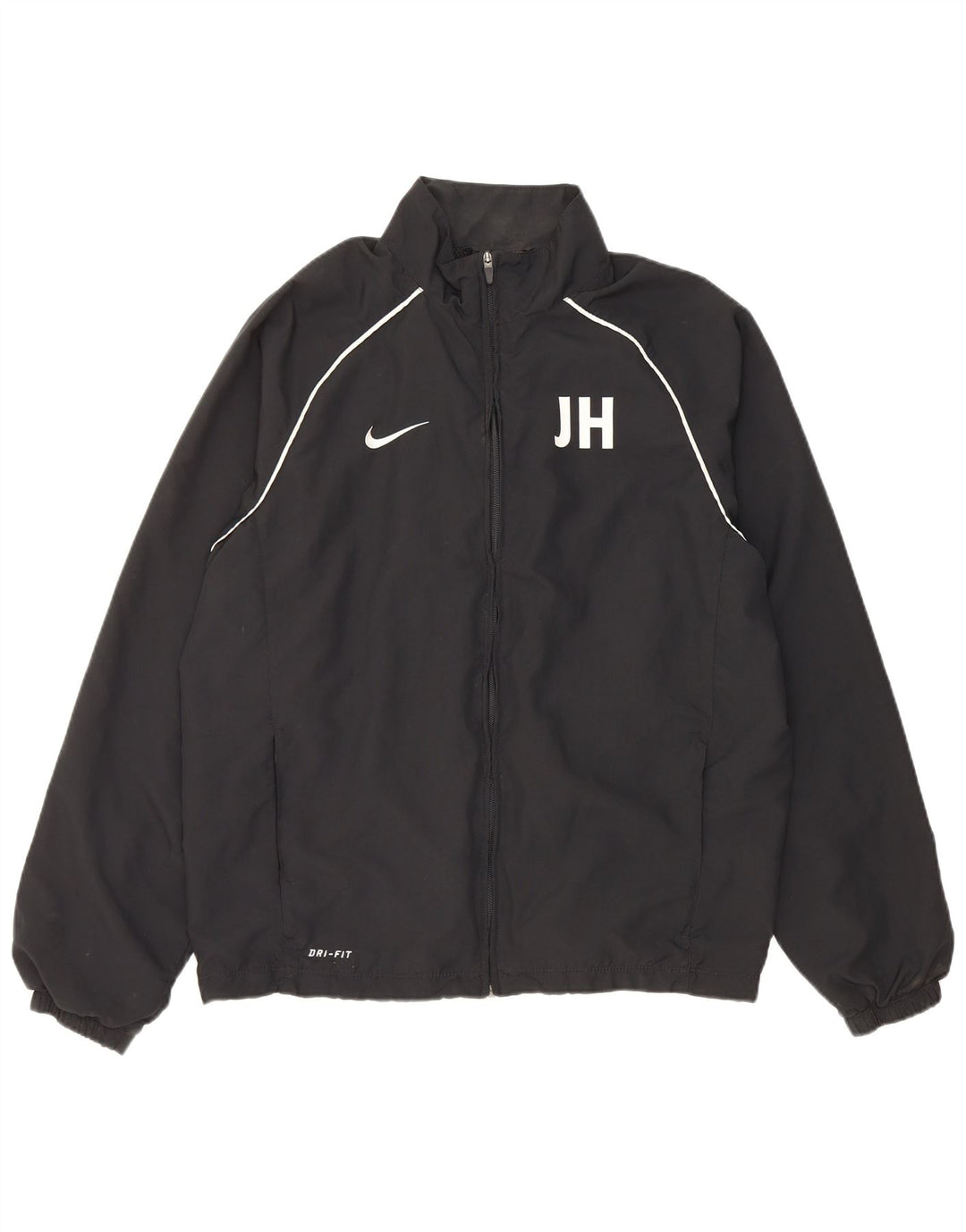 Męska kurtka dresowa Nike Dri Fit, duża, czarna, poliestrowa