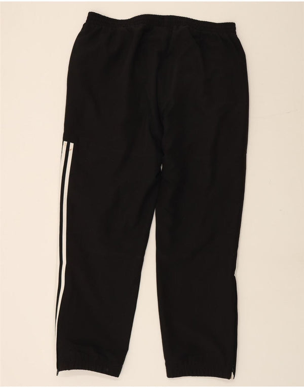ADIDAS Mens Tracksuit Trousers Joggers Large Black