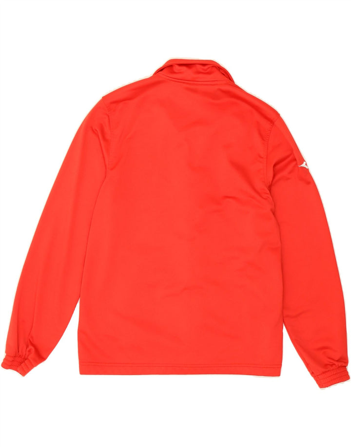 DIADORA Girls Graphic Tracksuit Top Jacket 14-15 Years Red Polyester Vintage Diadora and Second-Hand Diadora from Messina Hembry 