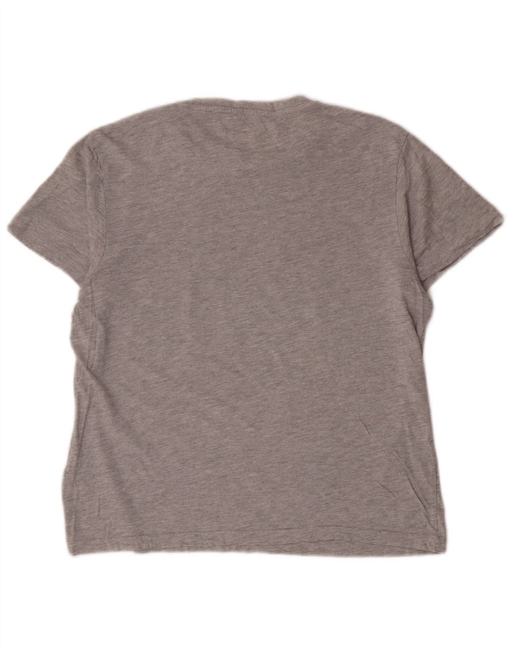 Damska koszulka oversize Jack Wills Top UK 10, mała, szara bawełna