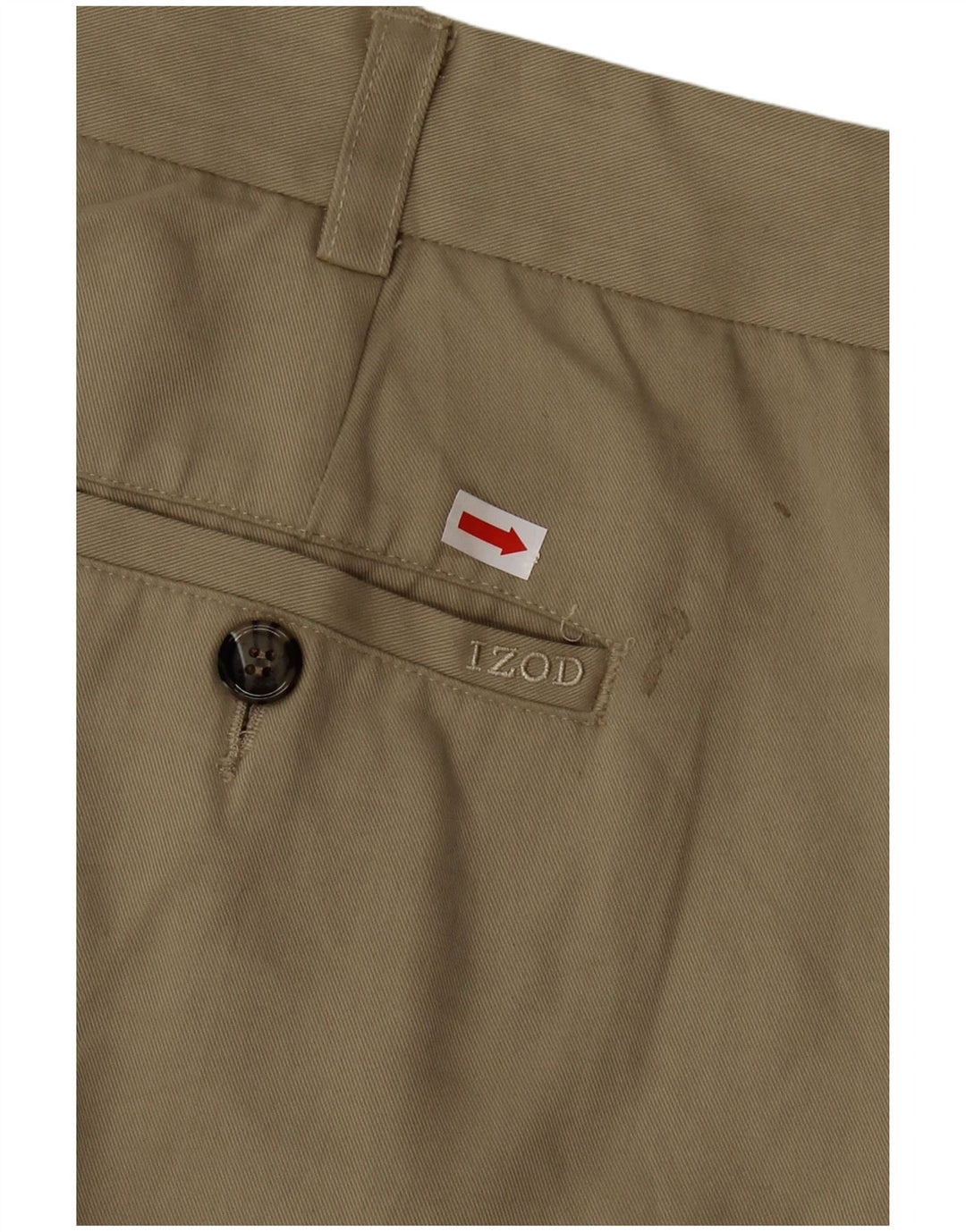 Męskie szorty Chino IZOD W42 2XL Khaki Poliester