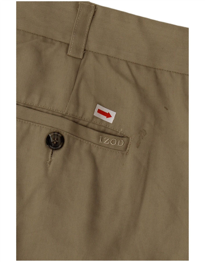Męskie szorty Chino IZOD W42 2XL Khaki Poliester