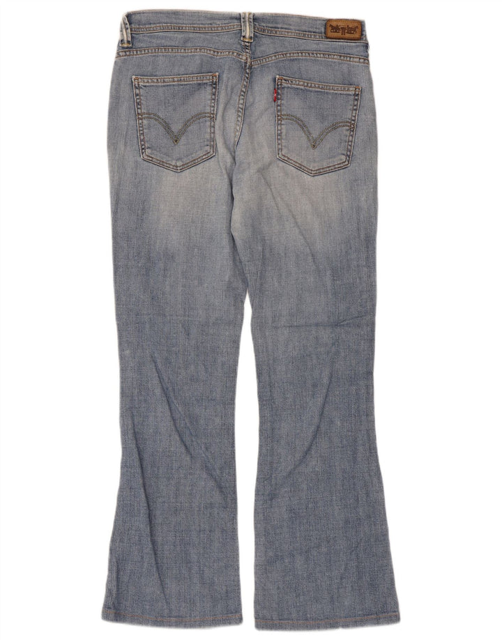 Damskie jeansy rozkloszowane Levi's W32 L30 Niebieskie bawełniane