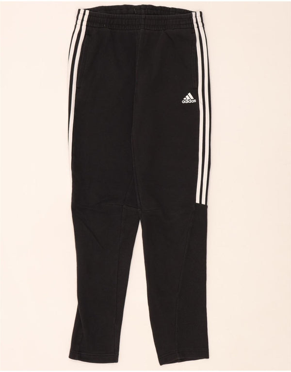 Adidas Chłopięce Spodnie Dresowe 13-14 Lat Czarne Bawełniane