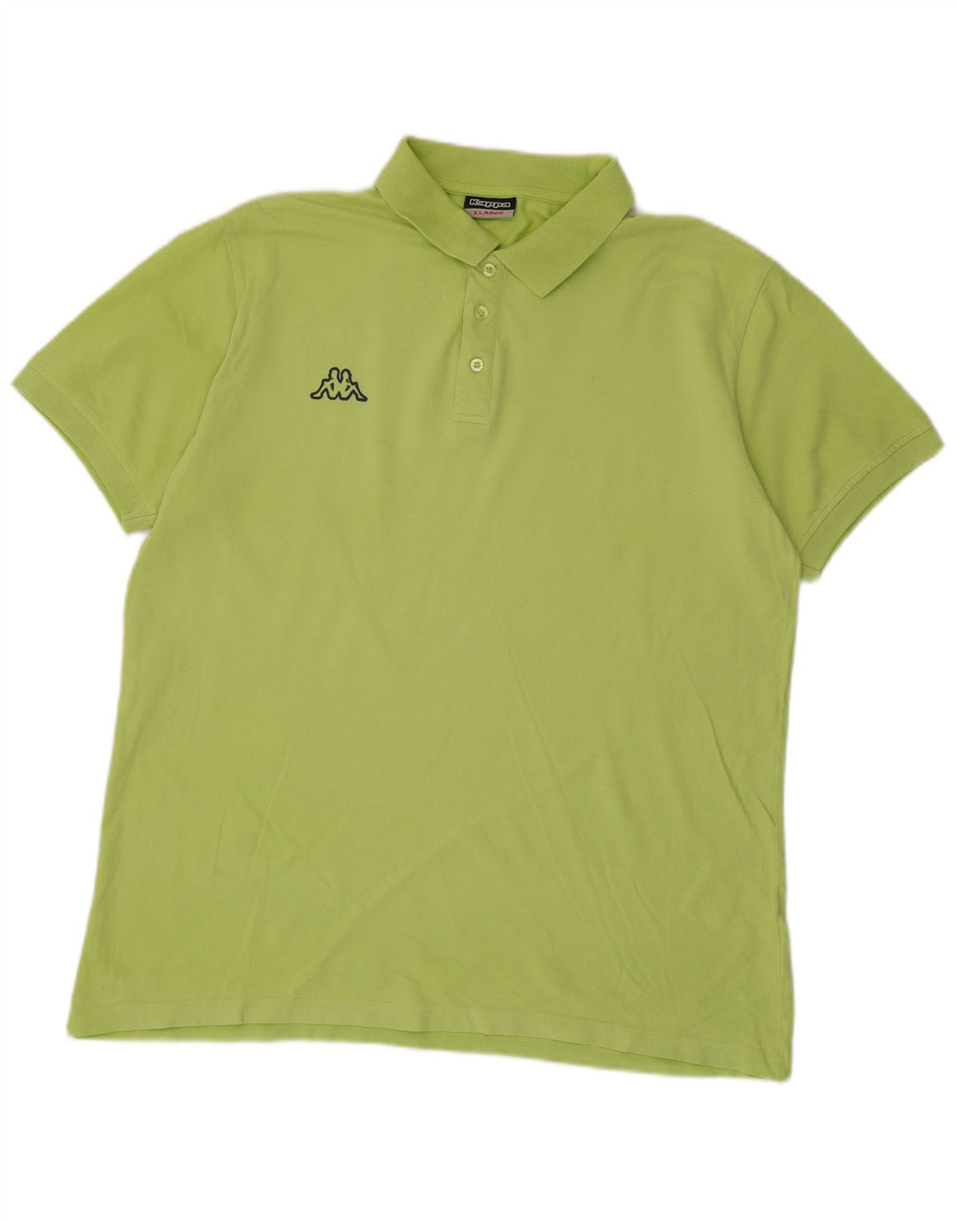 Męska koszulka polo Kappa XL, zielona bawełna