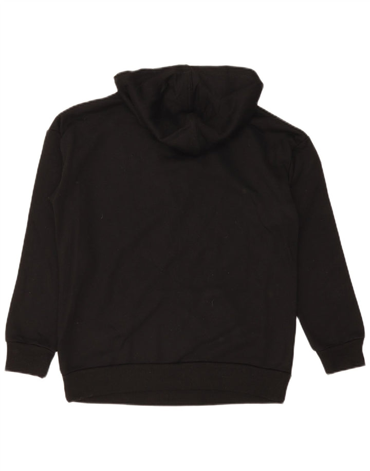 Damska bluza z kapturem Guess Graphic UK 14, średnia czarna