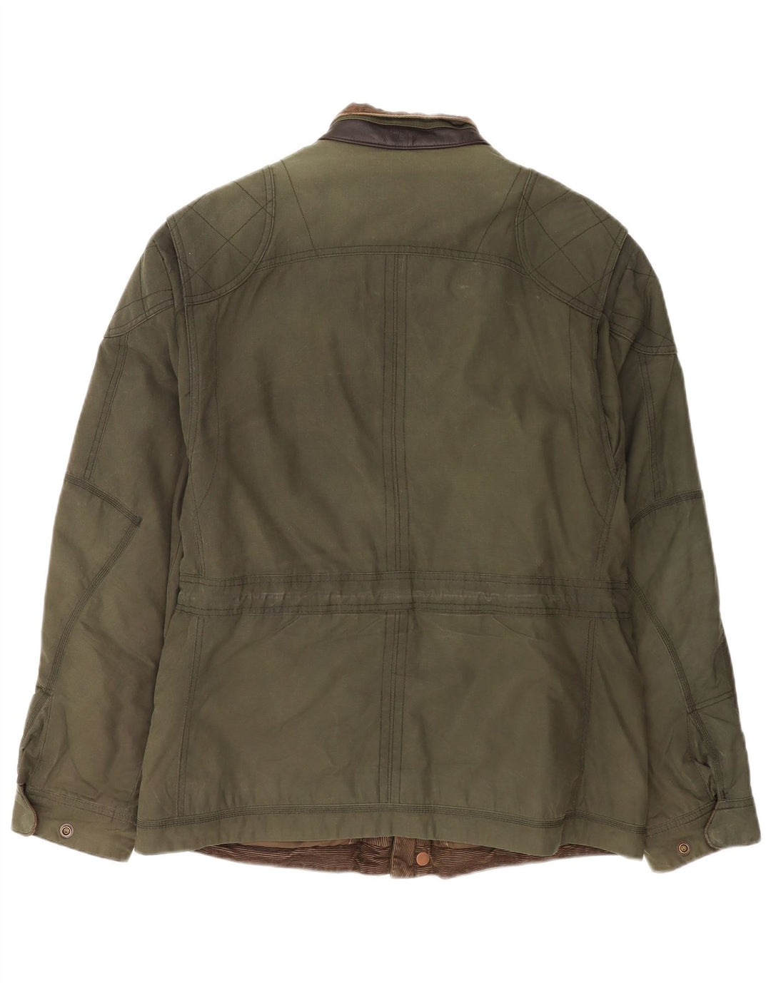 Timberland Mens Earthkeepers Utility Jacket UK 38 Medium Khaki Cotton