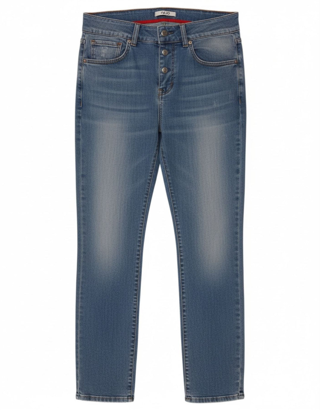 Damskie jeansy Liu Jo W30 L29 Niebieskie