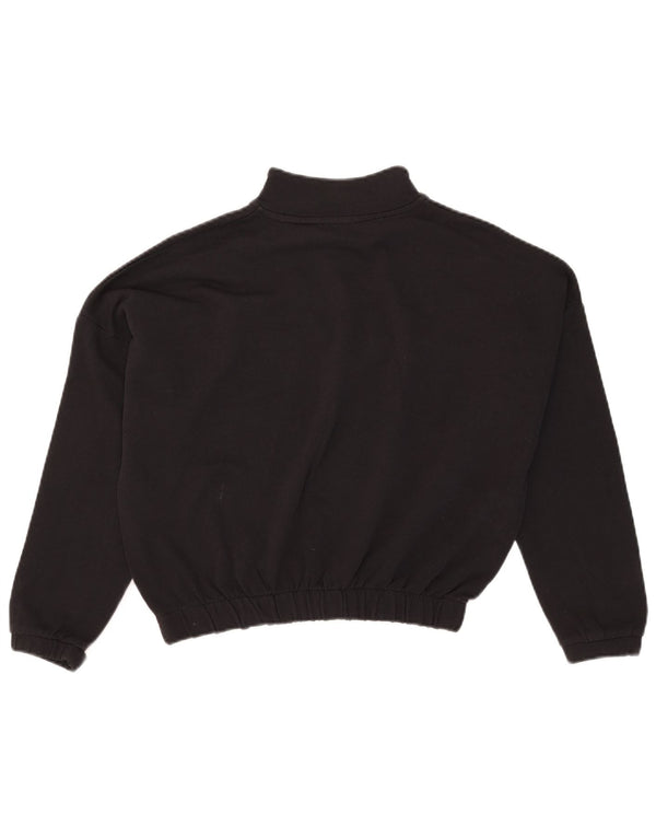 Damska bluza oversize Kappa z grafiką UK 10, mała czarna