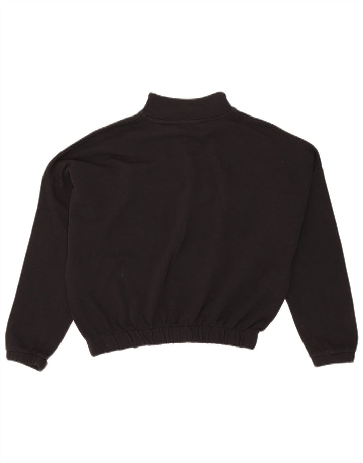 Damska bluza oversize Kappa z grafiką UK 10, mała czarna
