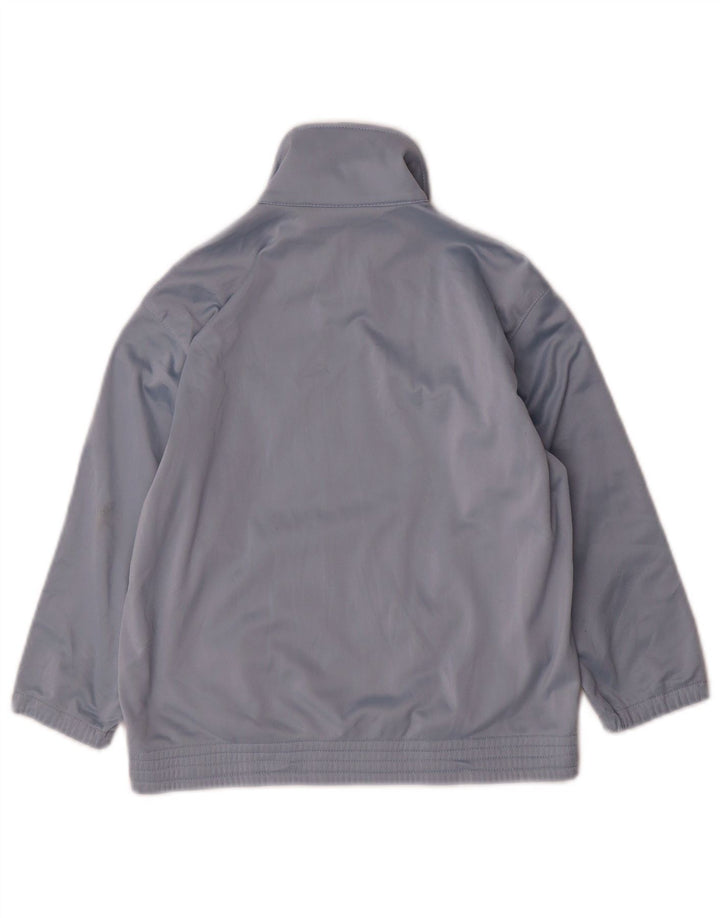 Chłopięca kurtka dresowa ASICS 5-6 lat, niebieska, z blokami kolorów