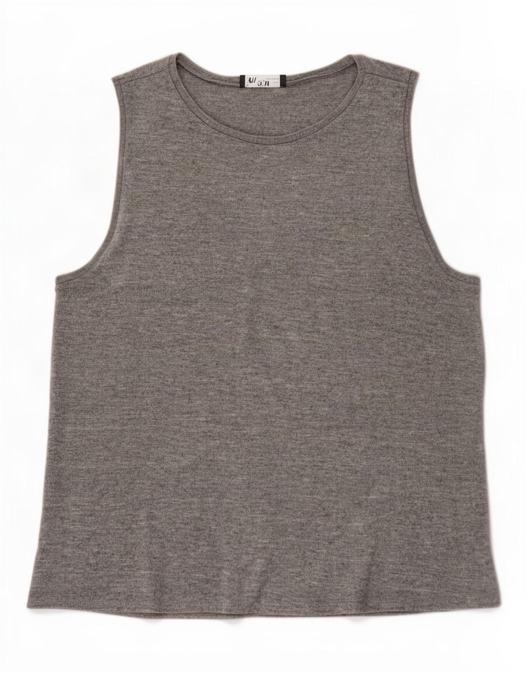 Damski top z kamizelką Zara UK 18 XL Szara wiskoza