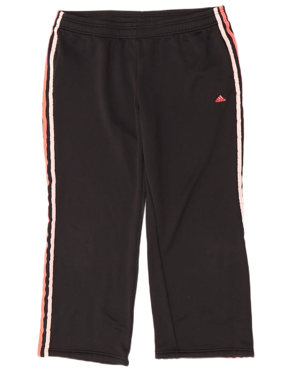 Damskie spodnie dresowe Adidas UK 20/22 XL Czarny poliester