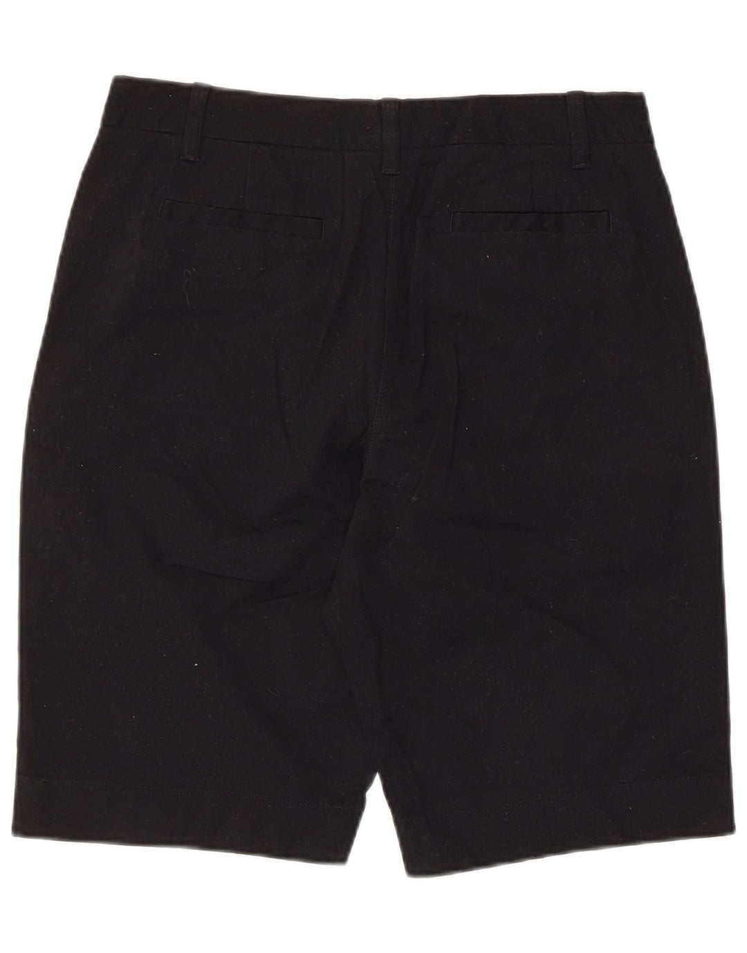 Marks & Spencer Damskie spodenki Chino UK 12 Medium W30 Czarne bawełniane