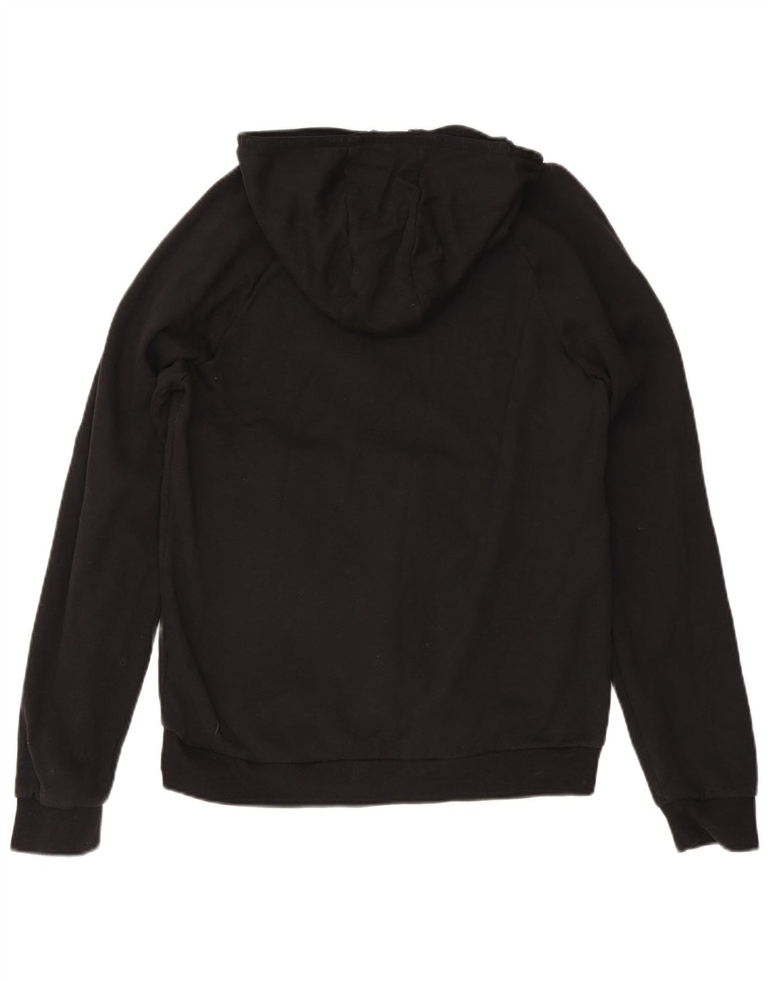 Męski sweter z kapturem Emporio Armani z grafiką, średni czarny