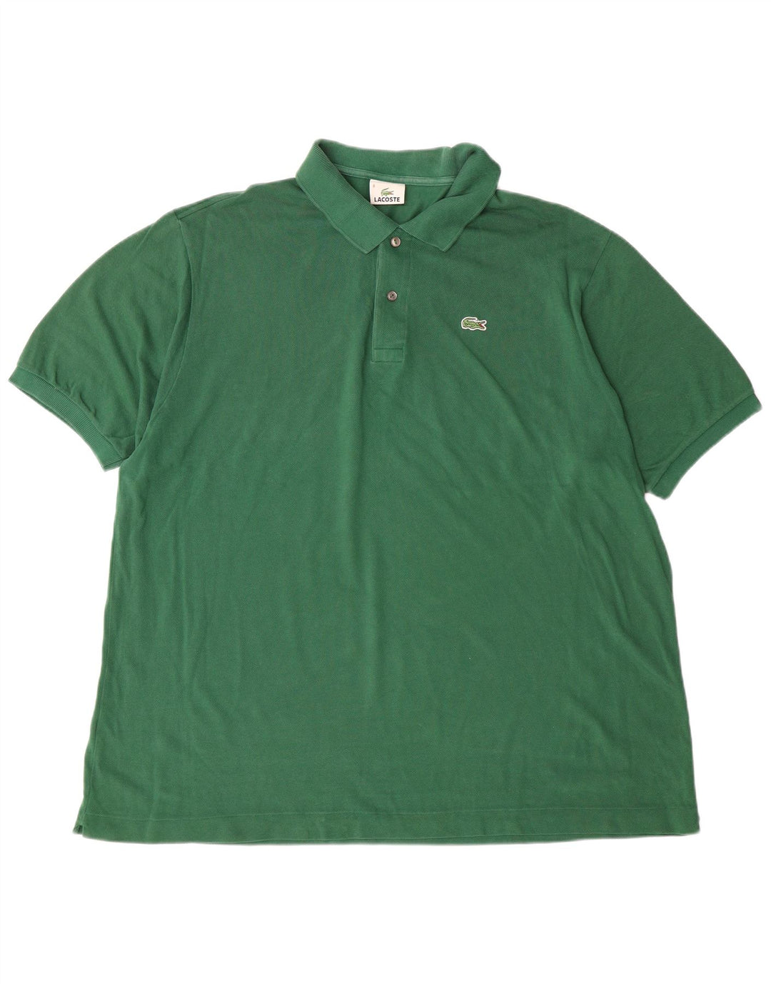 Męska koszulka polo Lacoste, rozmiar 8, 3XL, zielona bawełna