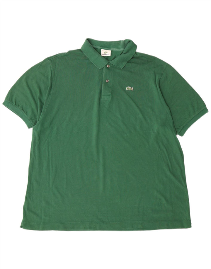 Męska koszulka polo Lacoste, rozmiar 8, 3XL, zielona bawełna