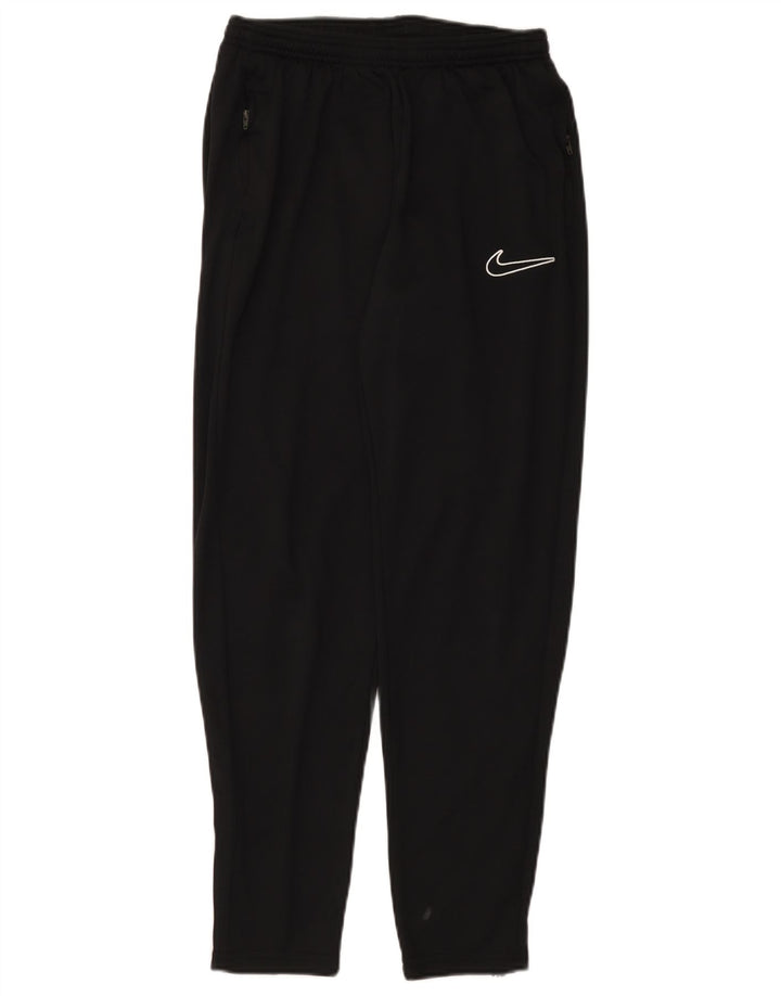 Męskie spodnie dresowe Nike Dri Fit, duże, czarne, poliestrowe