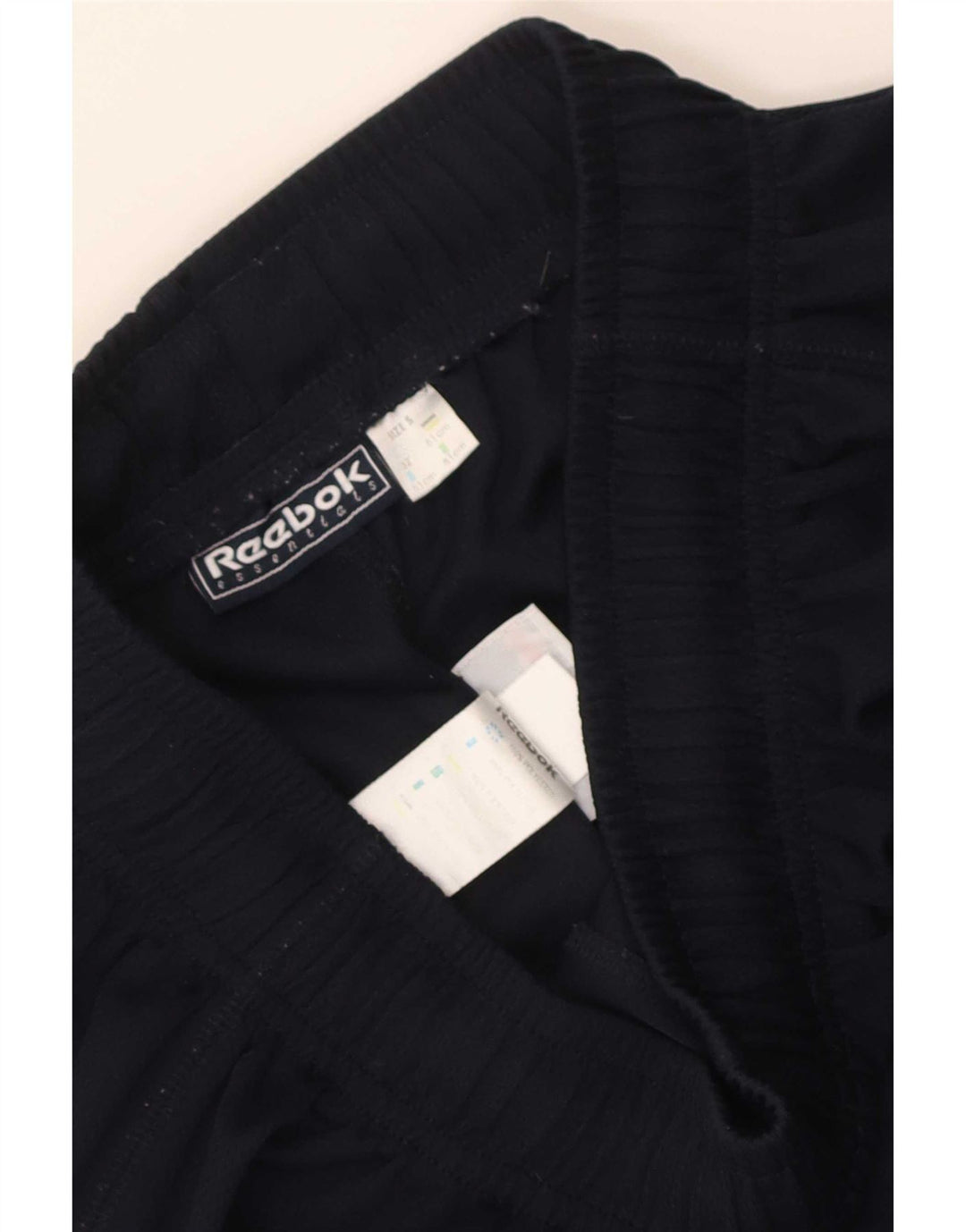 Męskie spodenki sportowe Reebok, małe, granatowe, z poliestru