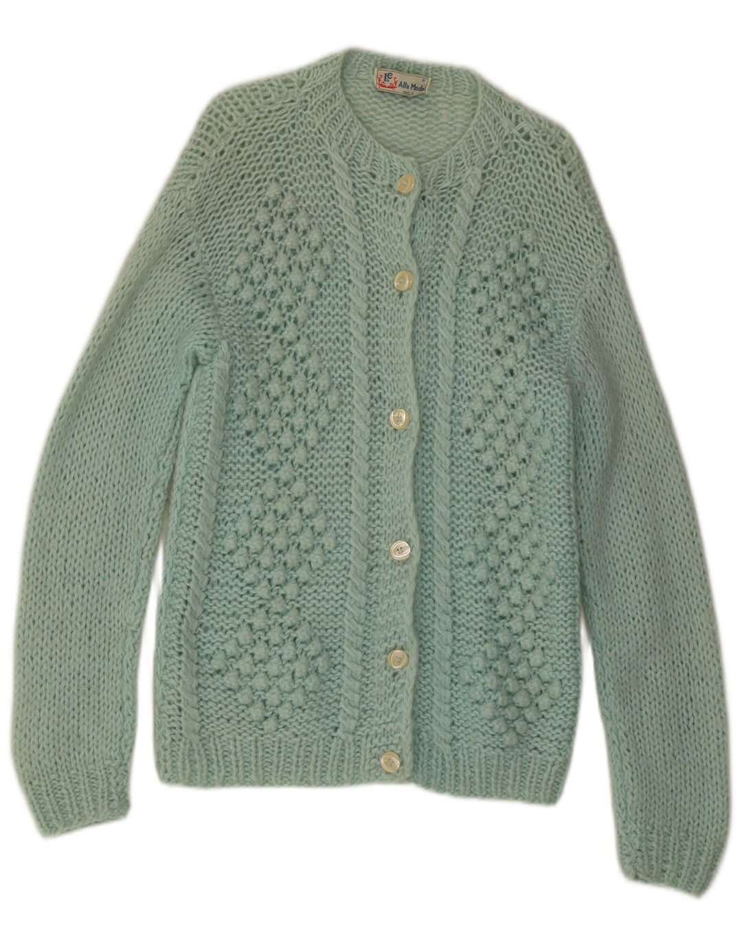 Sweter damski Alta Moda UK 12, średni zielony