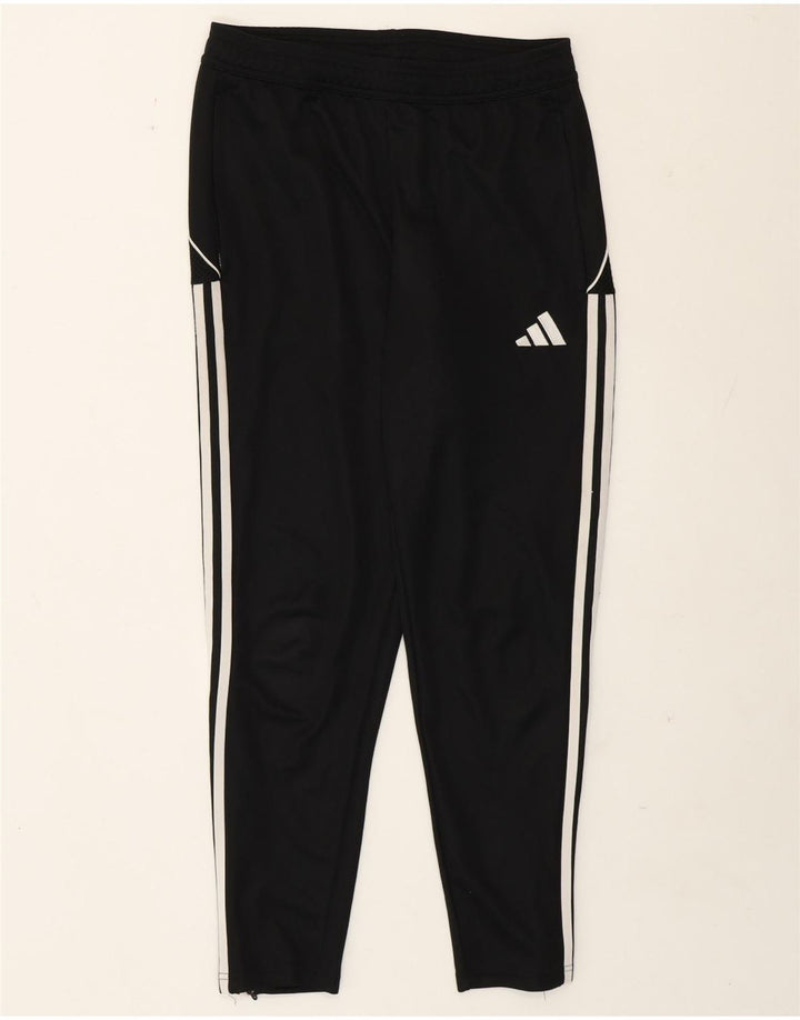 Męskie spodnie dresowe Adidas Aeroready Slim Fit, średni czarny poliester