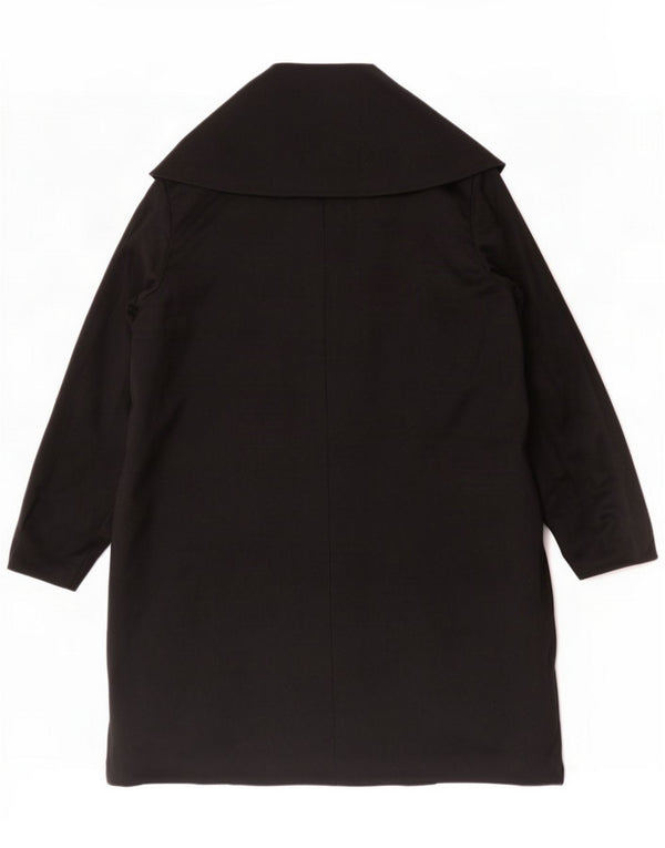 Płaszcz damski Moschino UK 16, duży, czarny