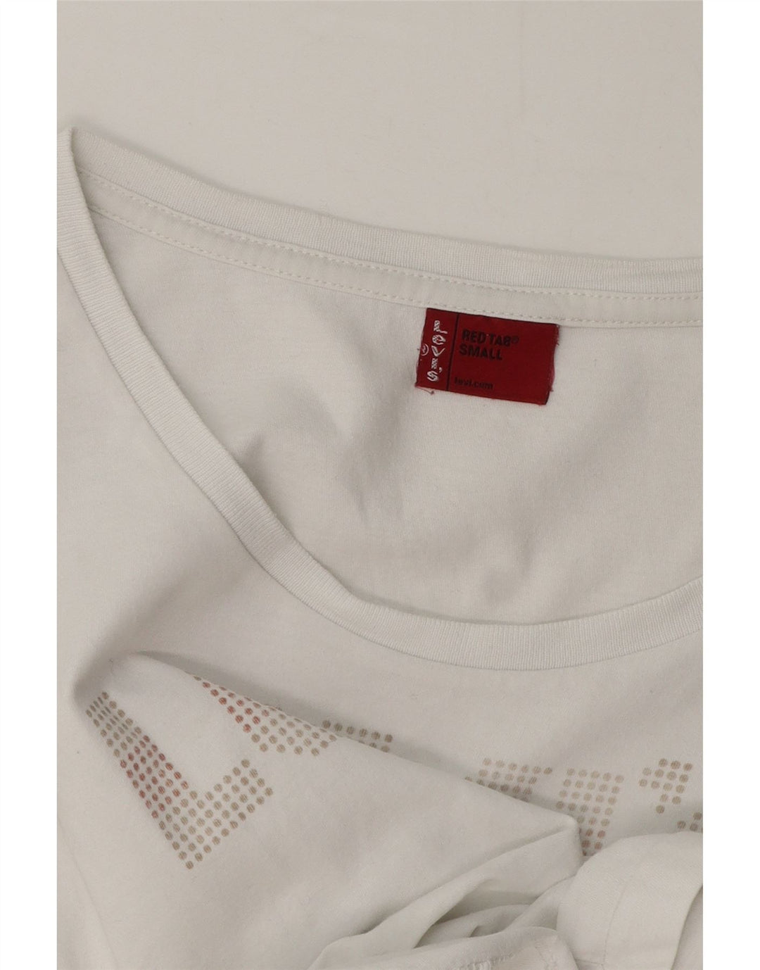 Damska koszulka z grafiką Levi's Top UK 10 Small White