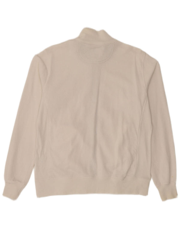 Kurtka damska Champion Easy Fit Tracksuit Top UK 16, duża, biała bawełna