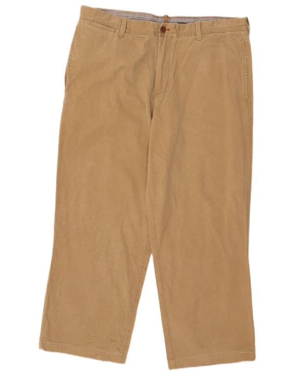 Męskie proste spodnie Chino Timberland W38 L27 Beżowa bawełna