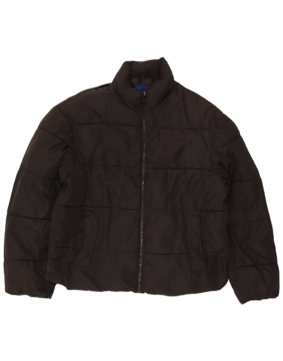 Męska ocieplana kurtka Jack & Jones UK 38, średni czarny poliester