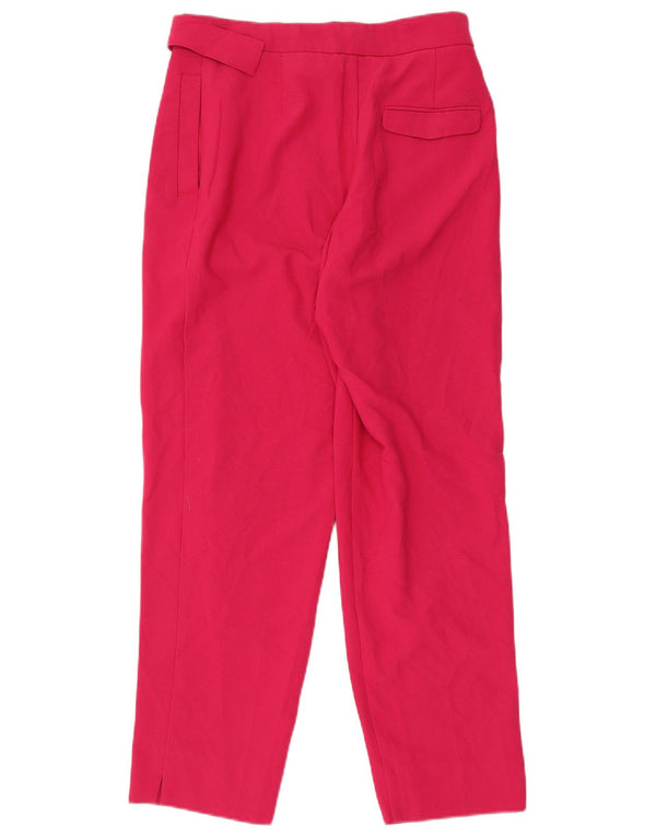 Damskie spodnie Chino Topshop UK 10 Small W28 L25 Różowy poliester
