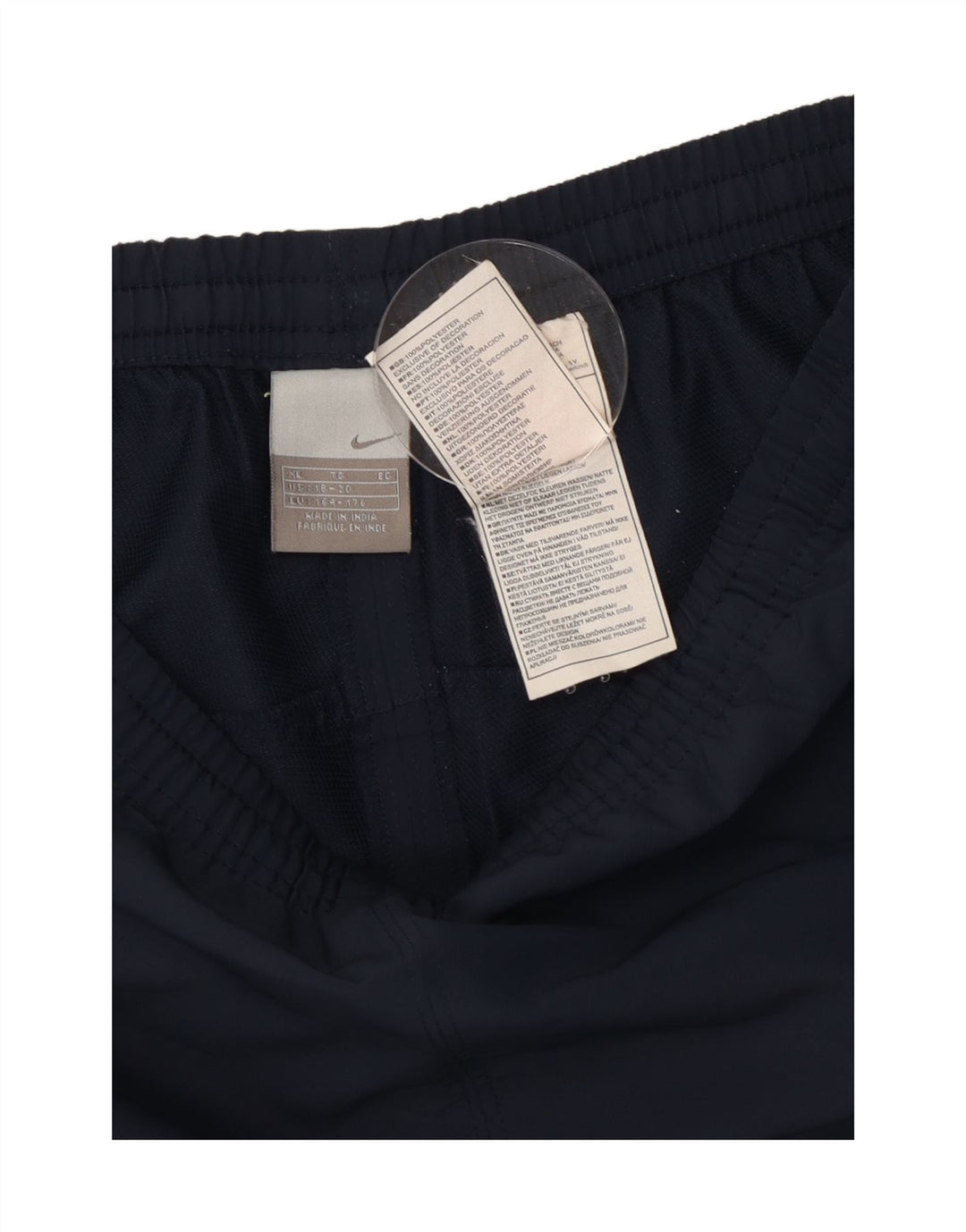 Chłopięce spodenki sportowe Nike 13-14 lat XL, granatowy, kolorowy poliester