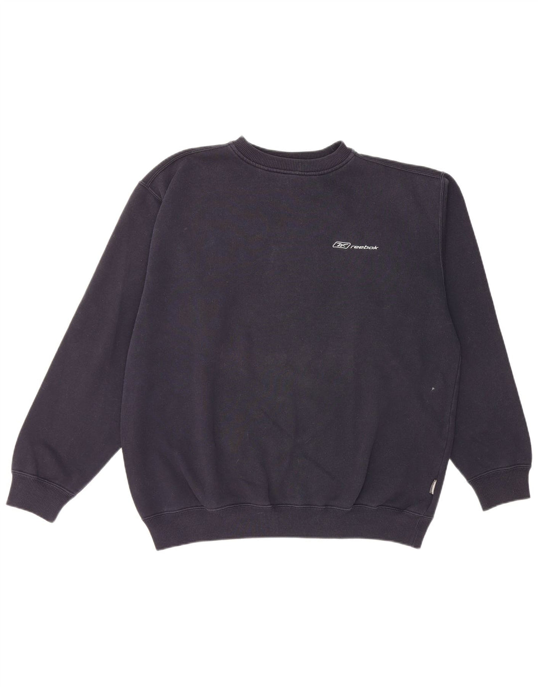 Męska bluza Reebok Sweter Średni granatowy, bawełniany