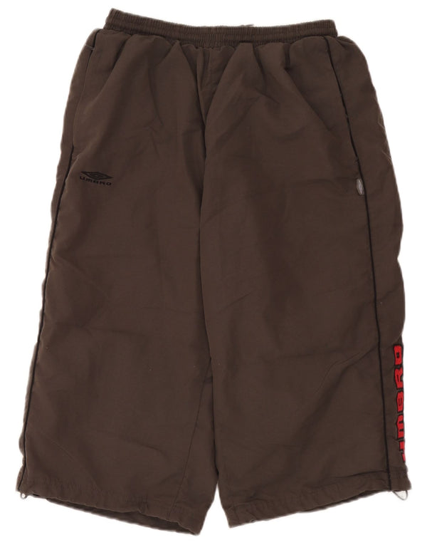 Męskie spodenki sportowe Umbro Graphic Bermudy, duże, szare, z poliestru