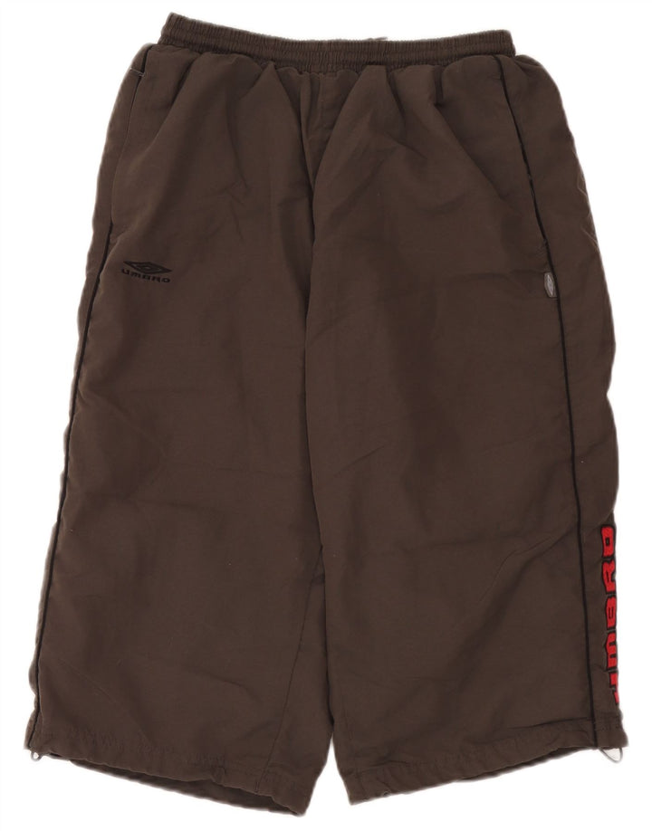 Męskie spodenki sportowe Umbro Graphic Bermudy, duże, szare, z poliestru