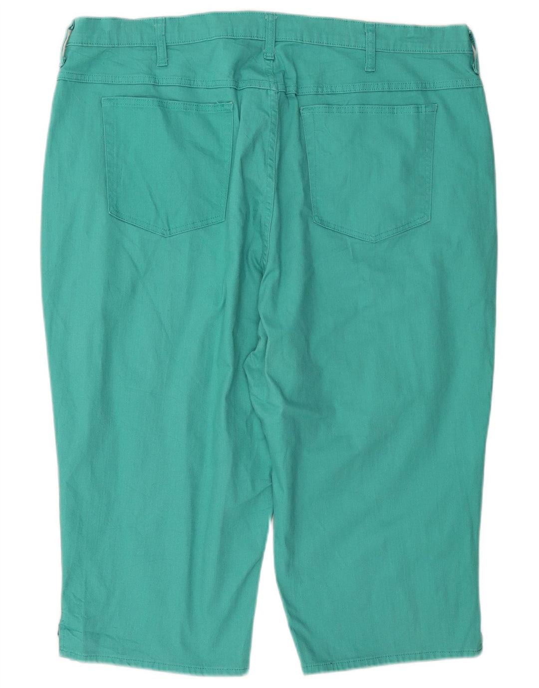 Spodnie damskie Lee Riders Capri W44 L18 Turkusowe