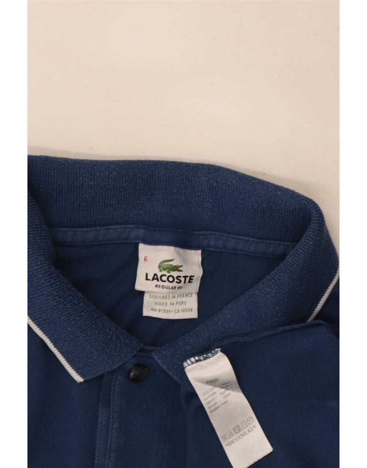 Męska koszulka polo Lacoste o regularnym kroju, rozmiar 6 XL, granatowa