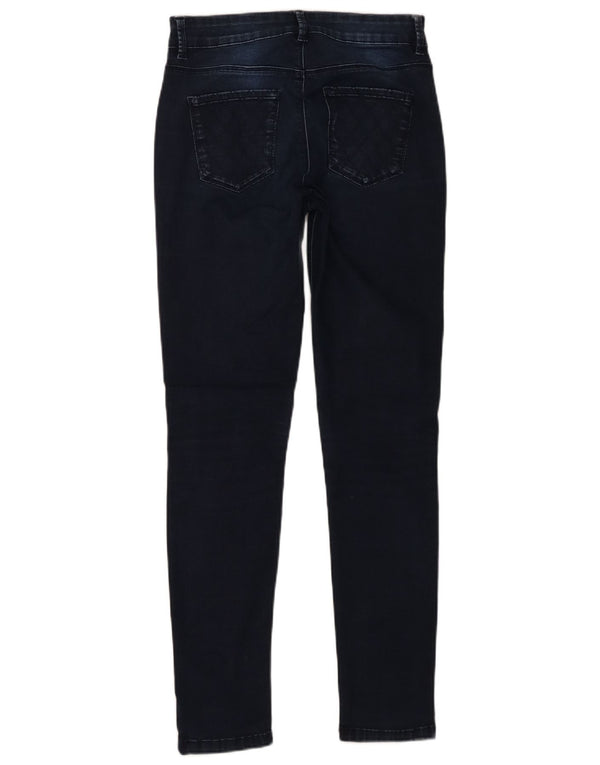 Damskie jeansy skinny Oasis UK 10 Small W30 L30 Granatowa bawełna