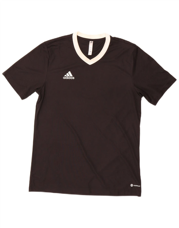 Męska koszulka Adidas Aeroready Top, duża, czarna, z poliestru