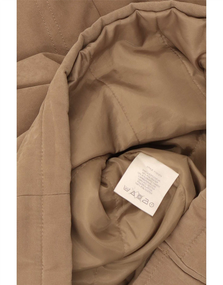 Damski płaszcz oversize Jacques Vert UK 10, mały, beżowy, poliester