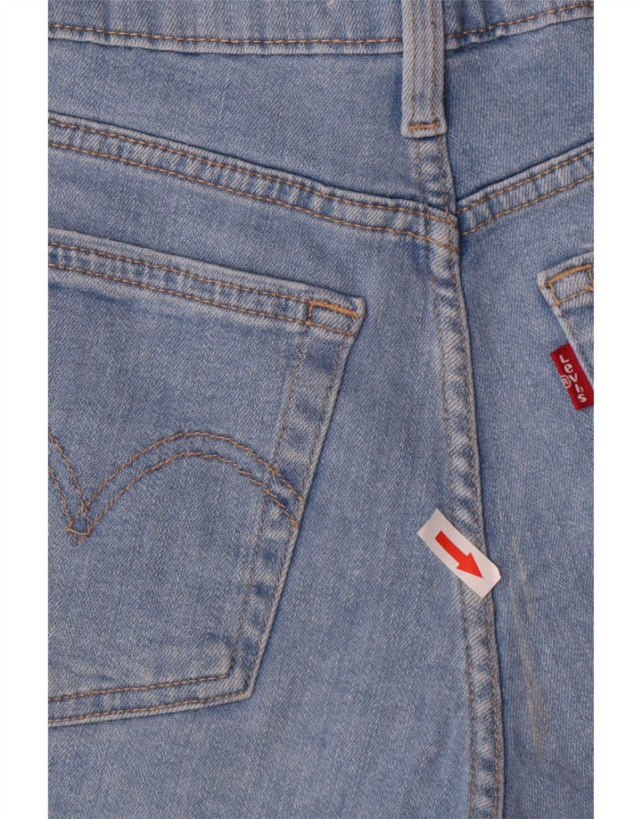 Damskie spodenki dżinsowe Levi's w trudnej sytuacji, małe W26, niebieska bawełna