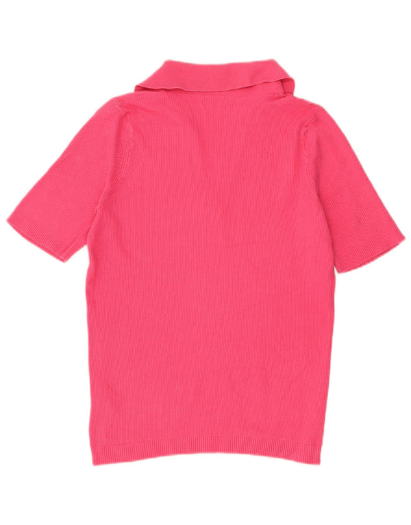 Damski sweter polo Marks & Spencer UK 12, średni róż