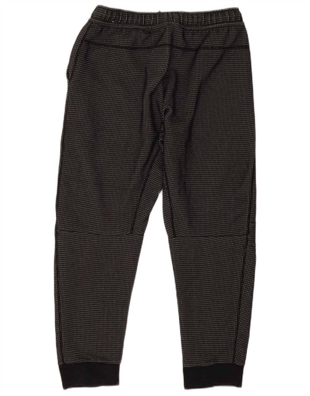 Chłopięce spodnie dresowe Nike, 13-14 lat, XL, poliester, czarna kratka