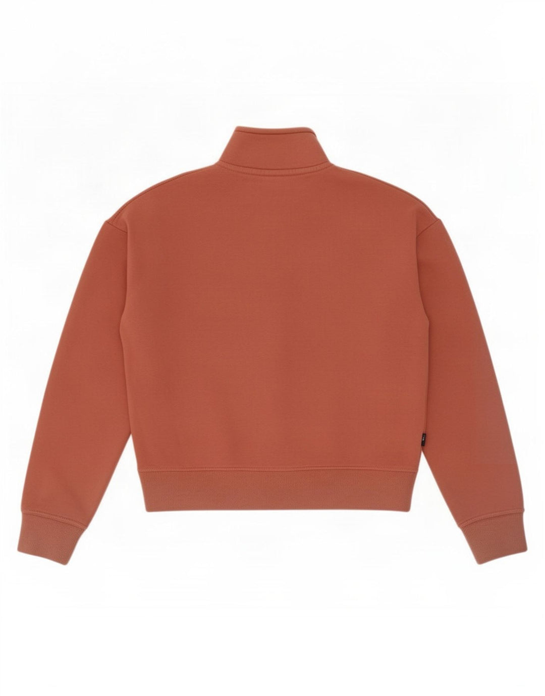 Damski sweter oversize Superdry z zamkiem błyskawicznym na szyi, UK 8, mały brązowy