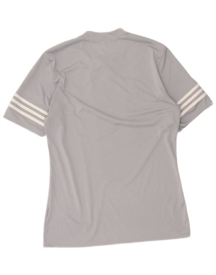 Adidas Męski T-shirt Climalite Top Średni Szary Poliester