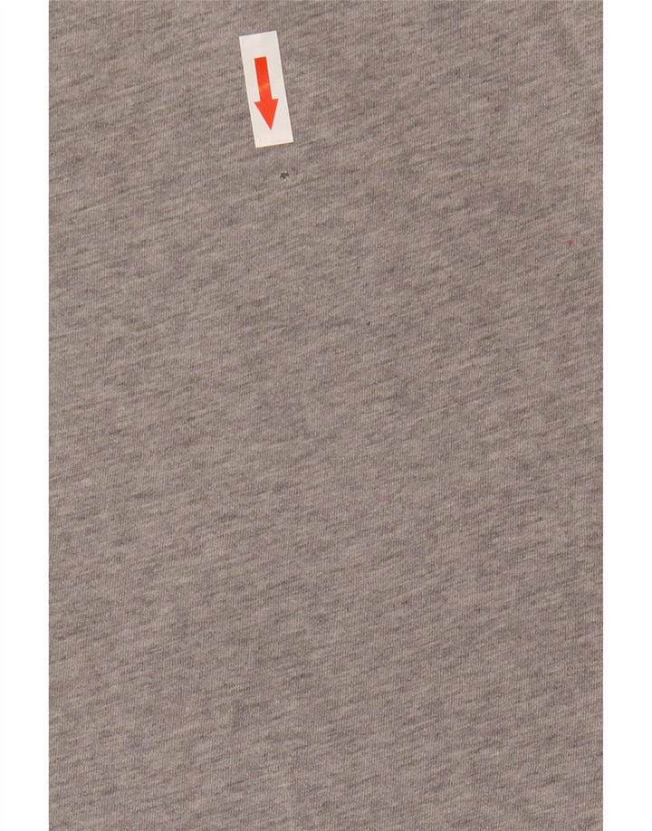 T-shirt męski Tommy Hilfiger o regularnym kroju, mały, szary