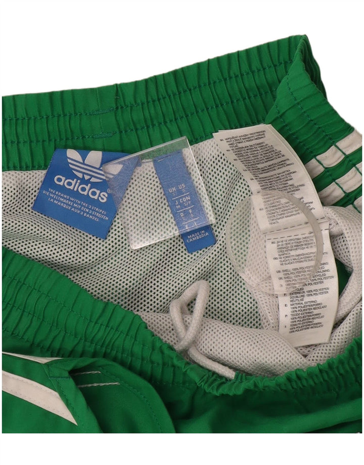 Damskie spodenki sportowe Adidas, małe, zielone, z poliestru