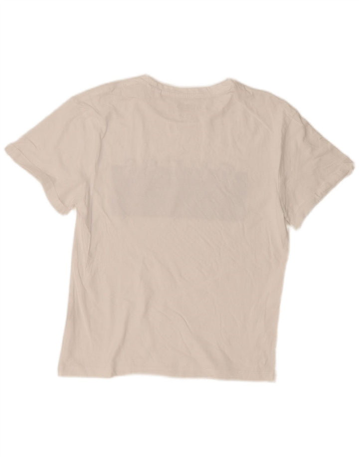 Damska koszulka graficzna Guess Top UK 14 Medium White