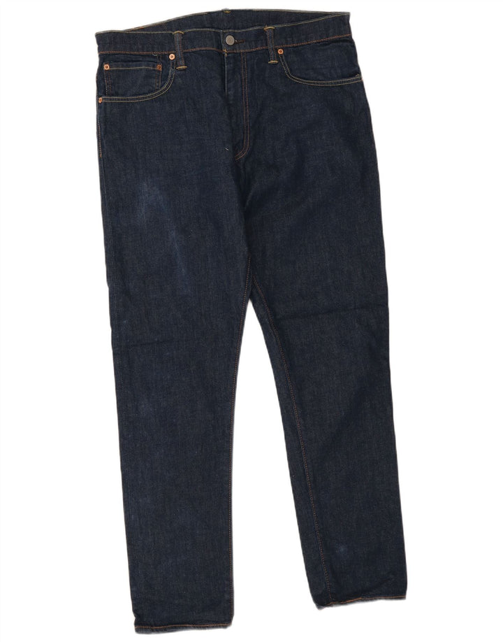 Męskie jeansy Levi's 520 Tapered W36 L32 Niebieskie bawełniane