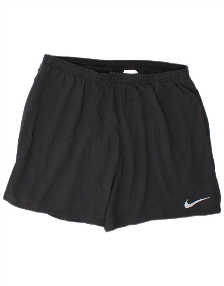 Męskie spodenki sportowe Nike Dri Fit XL, czarne, poliestrowe